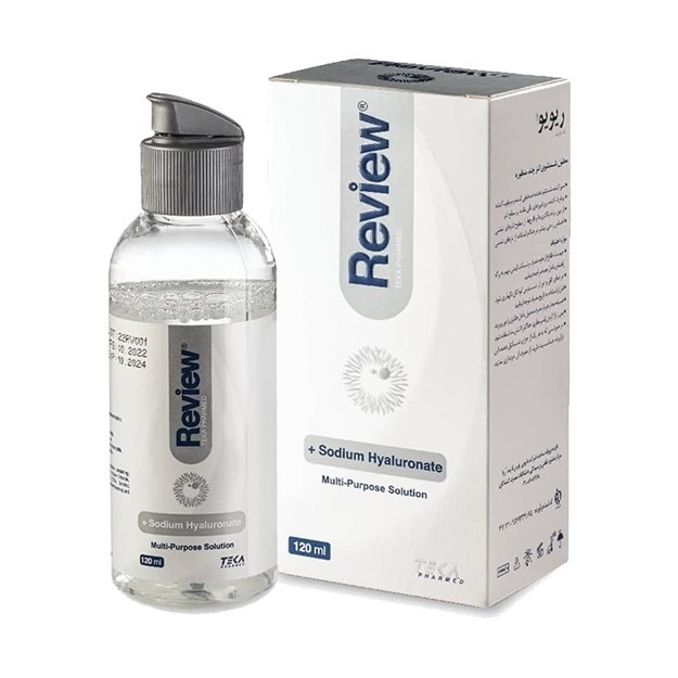محلول شستشو لنز ریویو حجم 60 میلی لیتر