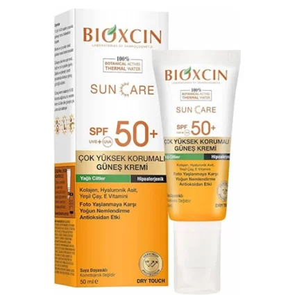 ست کرم و اسپری ضدآفتاب بیوکسین SPF 50