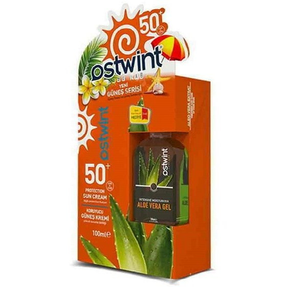 پک ضدآفتاب و ژل آلوورا اوست وینت OSTWINT