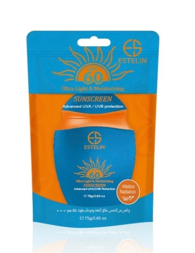 ضدآفتاب استلین مرطوب کننده حاوی SPF 60 مدل ULTRA-LIGHT & MOISTRIZING